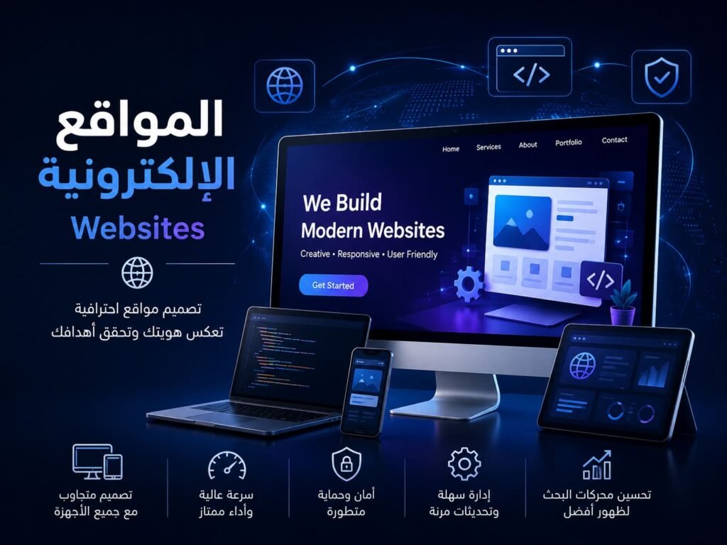 المواقع الإلكترونية